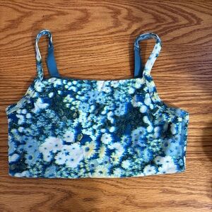 Aerie Blue Floral Camisole